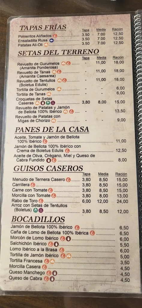 Menu_Café Bar Joaquinito_Aracena_immagine_4