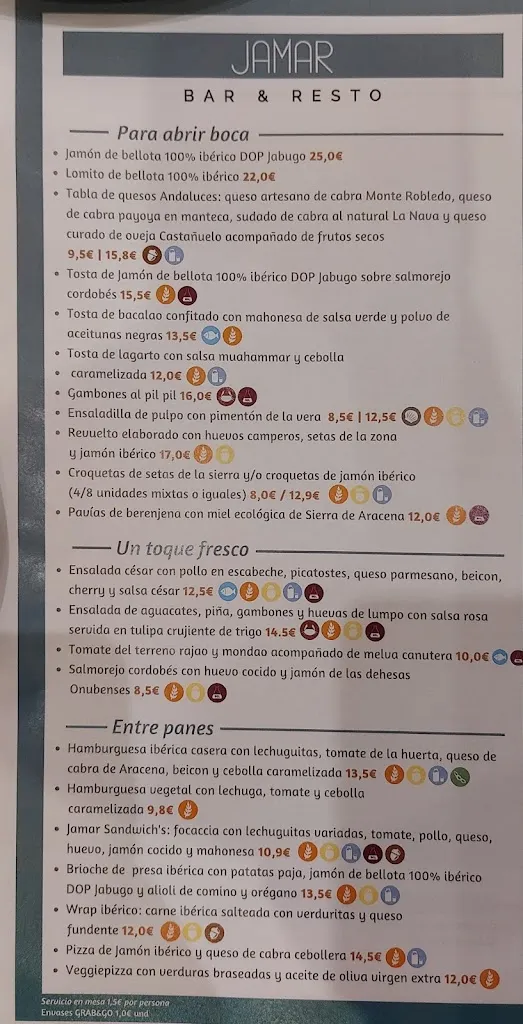 Menu_Jamar Gastrobar_Aracena_image_2
