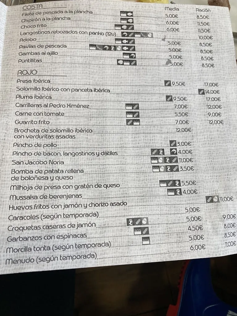 Menu_Noria Tapas_Aracena_image_1