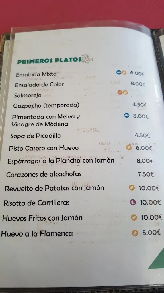 Menu_Bar Restaurante Los Olivos_Aracena_image_3