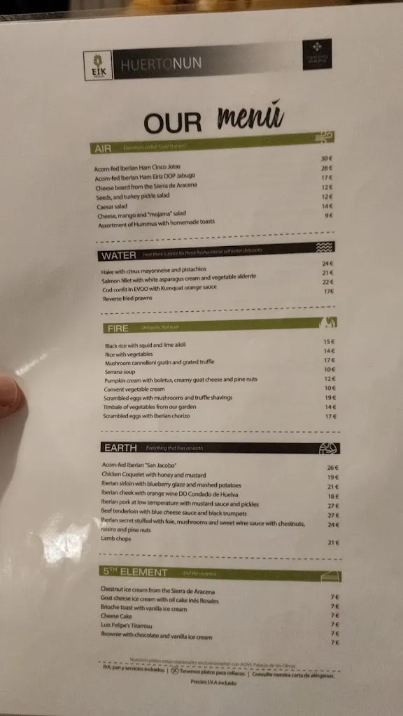 Menu_Restaurante Huerto Nun_Aracena_image_1