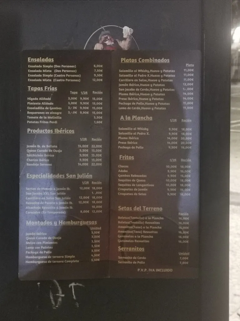 Menu_Meson San Julian_Aracena_image_1