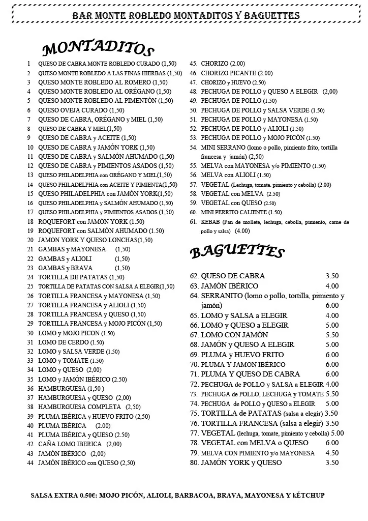 Menu_Bar Monte Robledo_Aracena_image_1