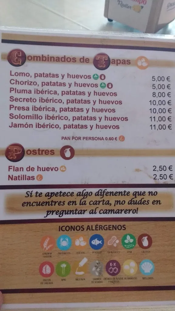 Menu_Mesón Aracena_Aracena_image_2