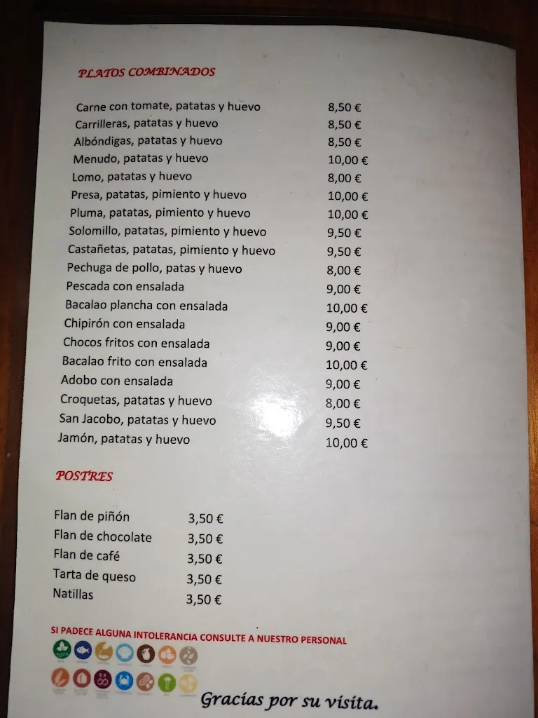 Menu_Bar Cafetería La Reja_Aracena_image_1