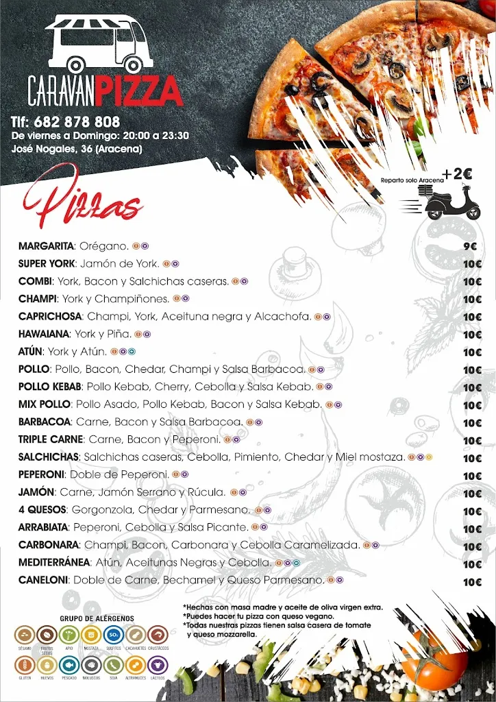 Menu_Caravan Pizza_Aracena_immagine_3