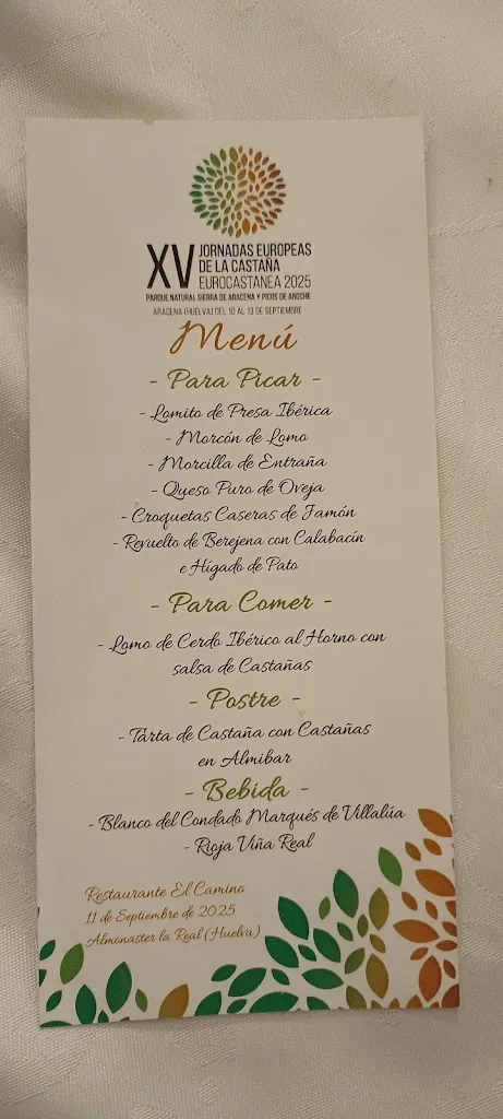 Menu_Restaurante El Camino_Aracena_image_2