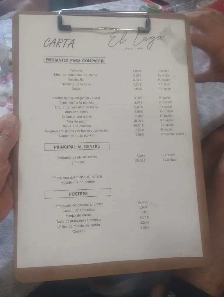 Menu_Bar Restaurant Lago_Benimarfull_immagine_4