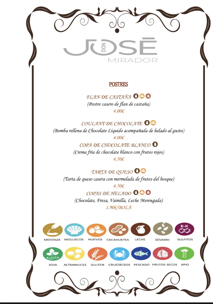 Menu_MIRADOR DON JOSÉ_Cortegana_image_1