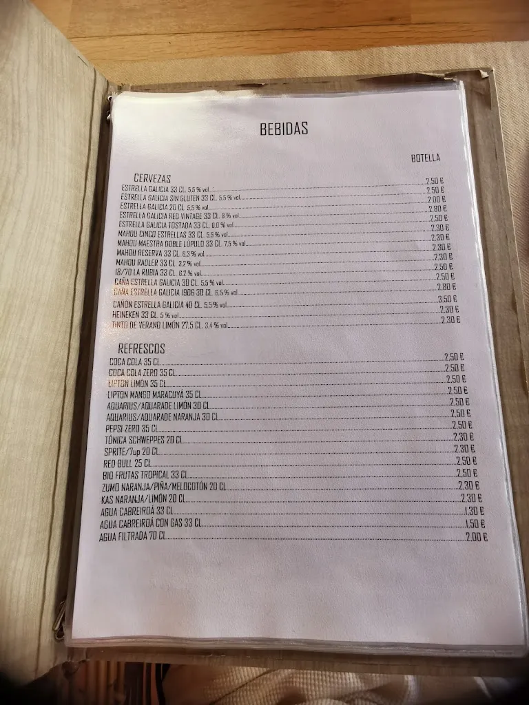 Menu_Hostal Restaurante Stella del Mare_Camariñas_image_1