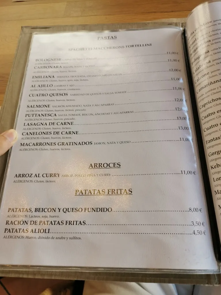 Menu_Hostal Restaurante Stella del Mare_Camariñas_image_2