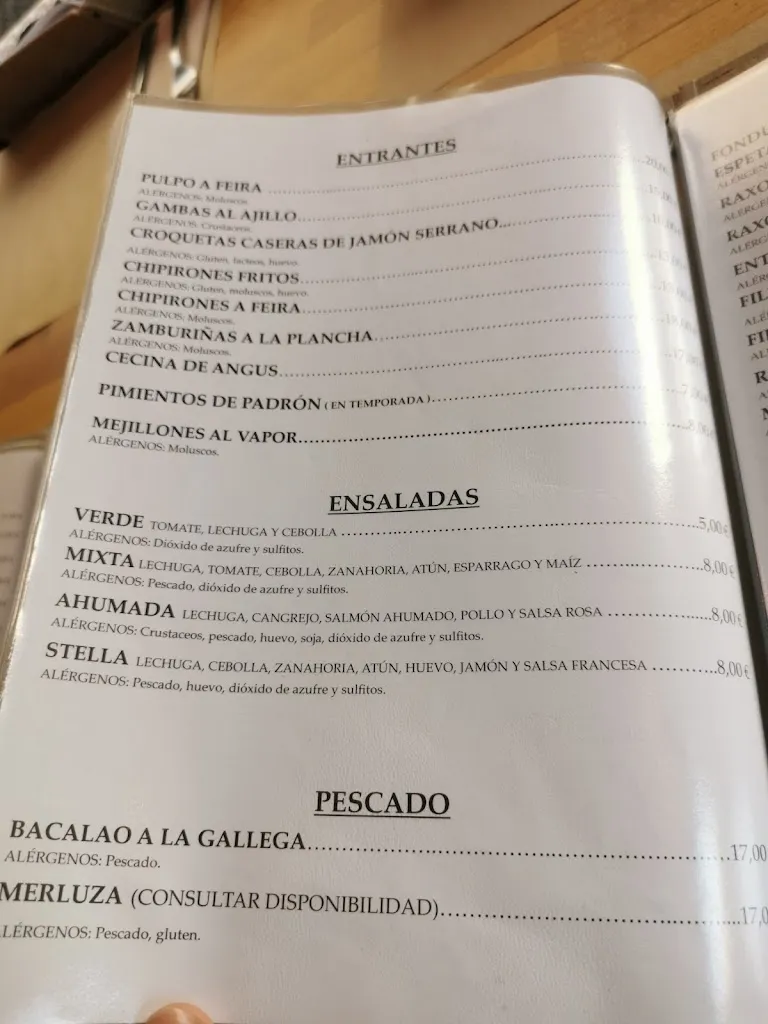 Menu_Hostal Restaurante Stella del Mare_Camariñas_image_4