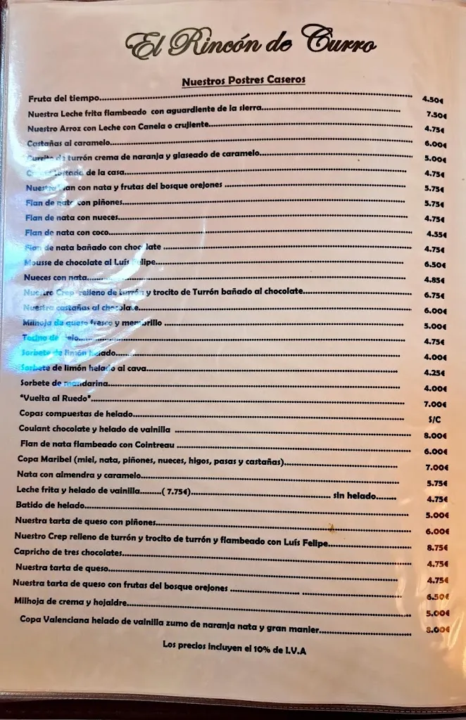 Menu_Rincon De Curro_Cortegana_image_1