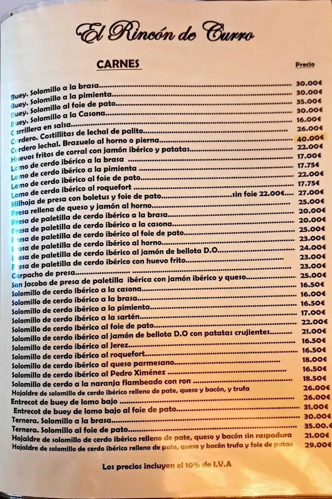 Menu_Rincon De Curro_Cortegana_image_2