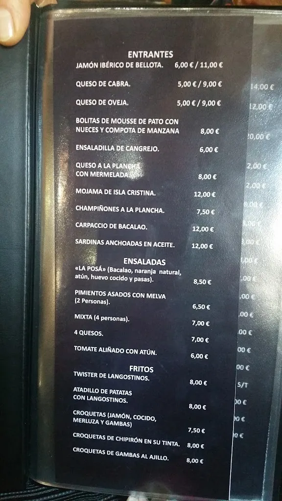 Menu_Mesón 