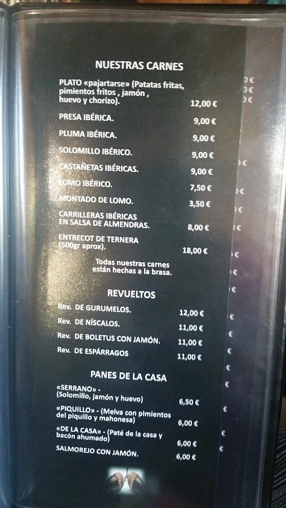 Menu_Mesón 