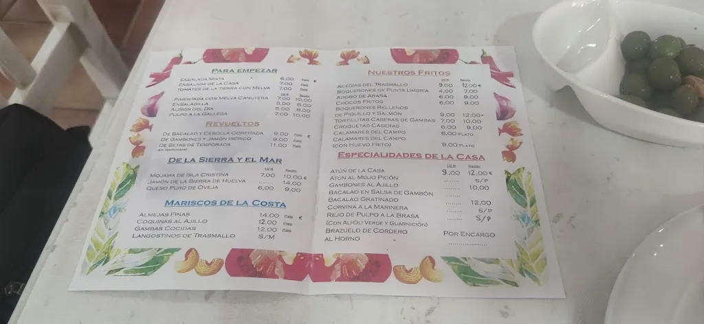 Menu_RESTAURANTE EL FLAMENCO_Cartaya_image_1