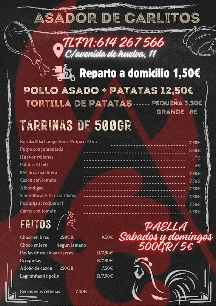 Menu_El Asador de Carlitos_Cartaya_image_1
