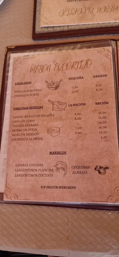 Menu_Mesón El Cortijo_Cartaya_image_2