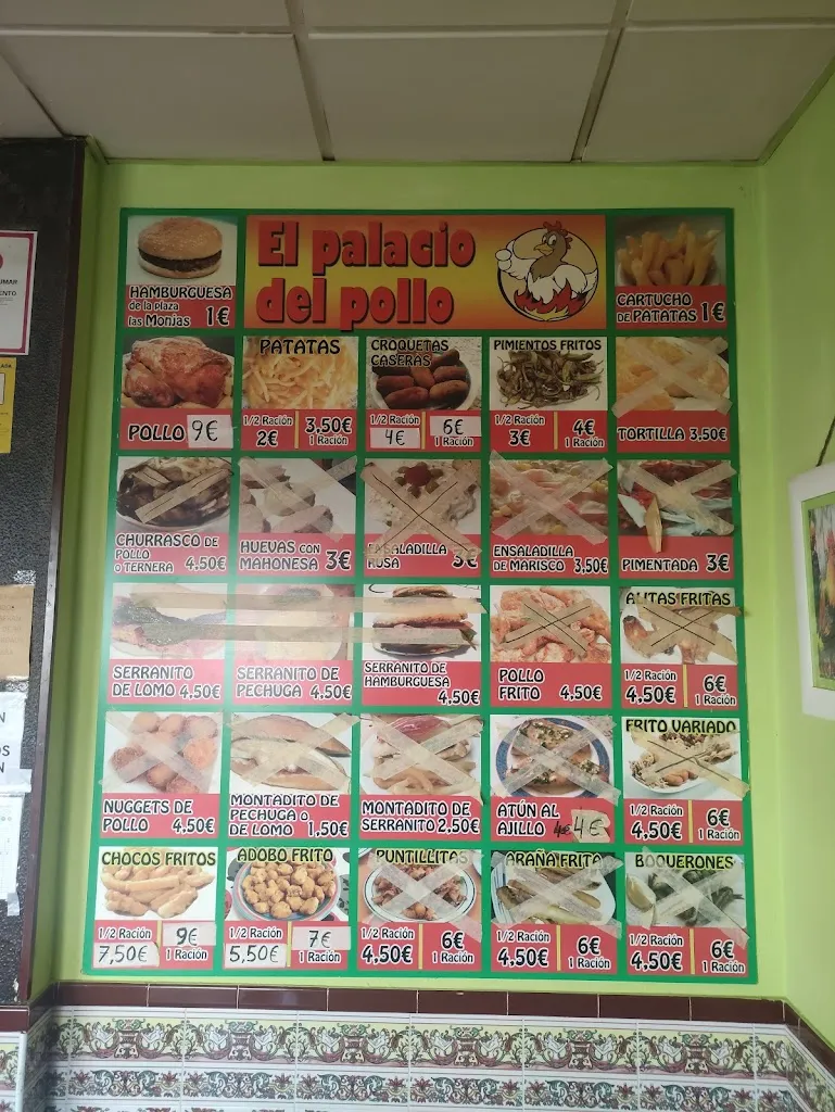 Menu_El Palacio Del Pollo_Cartaya_image_2