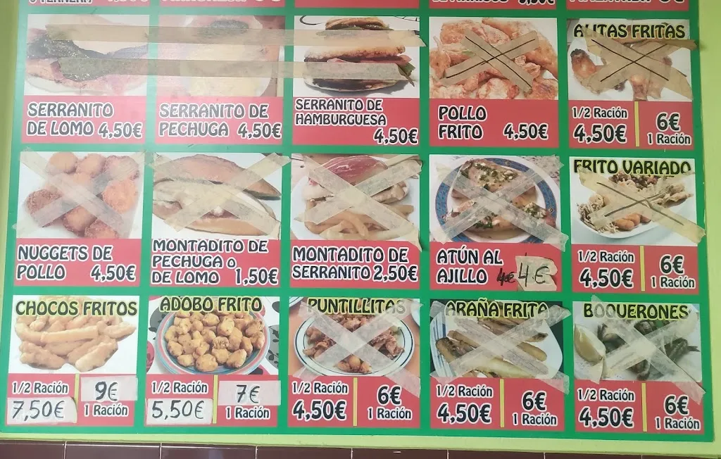 Menu_El Palacio Del Pollo_Cartaya_image_3