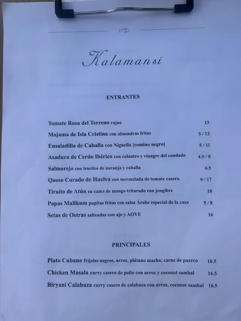 Menu_RESTAURANTE KALAMANSI_Cartaya_image_1