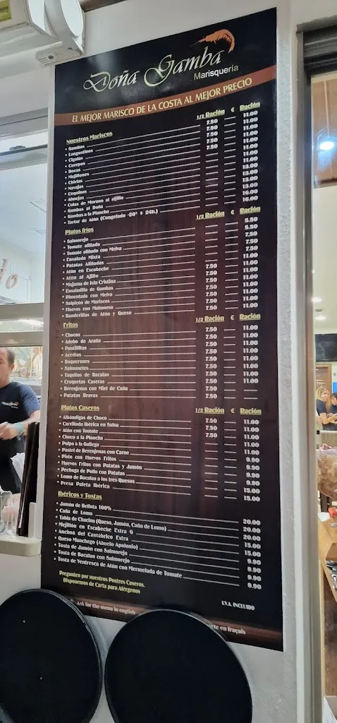 Menu_Restaurante Casa El Palo_Cartaya_immagine_1