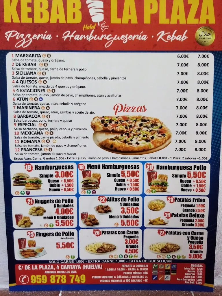 Menu_Kebab La Plaza CARTAYA_Cartaya_image_3