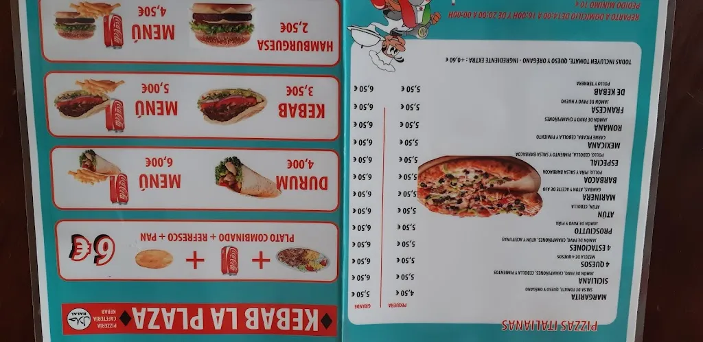 Menu_Kebab La Plaza CARTAYA_Cartaya_image_4