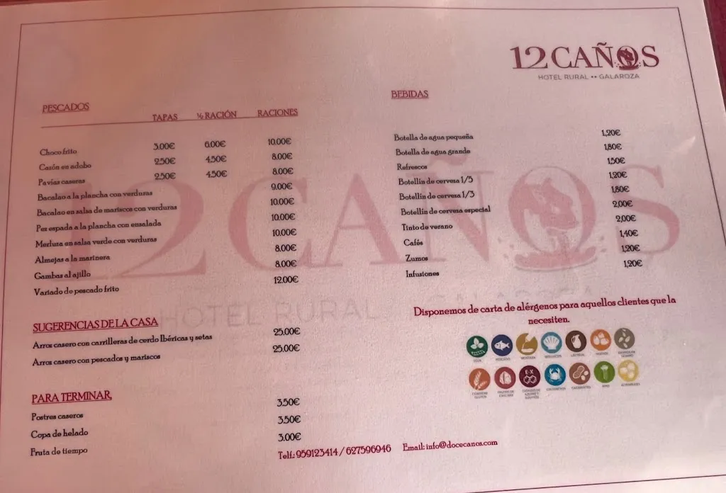 Menu_Restaurante Terraza El Chaparral Galaroza_Galaroza_image_1