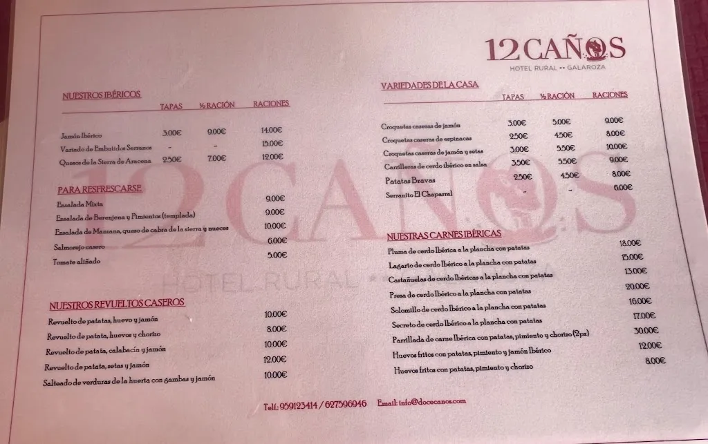Menu_Restaurante Terraza El Chaparral Galaroza_Galaroza_image_2
