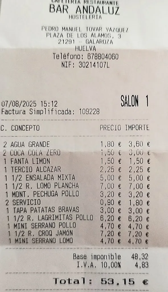 Antonio Garrido_Cerveceria Bar Andaluz_Galaroza_review