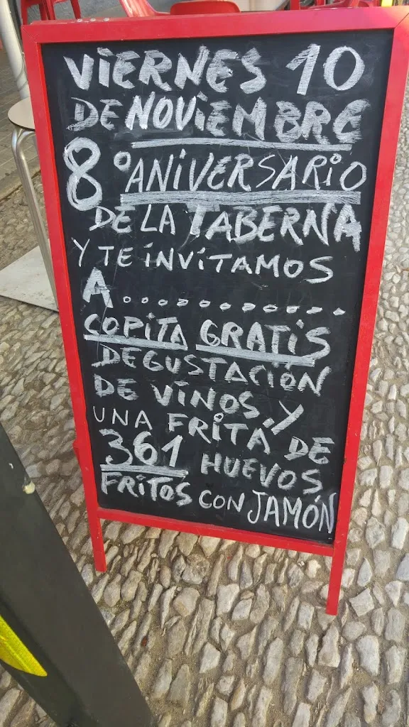 Menu_Bar La TABERNA_Galaroza_image_1