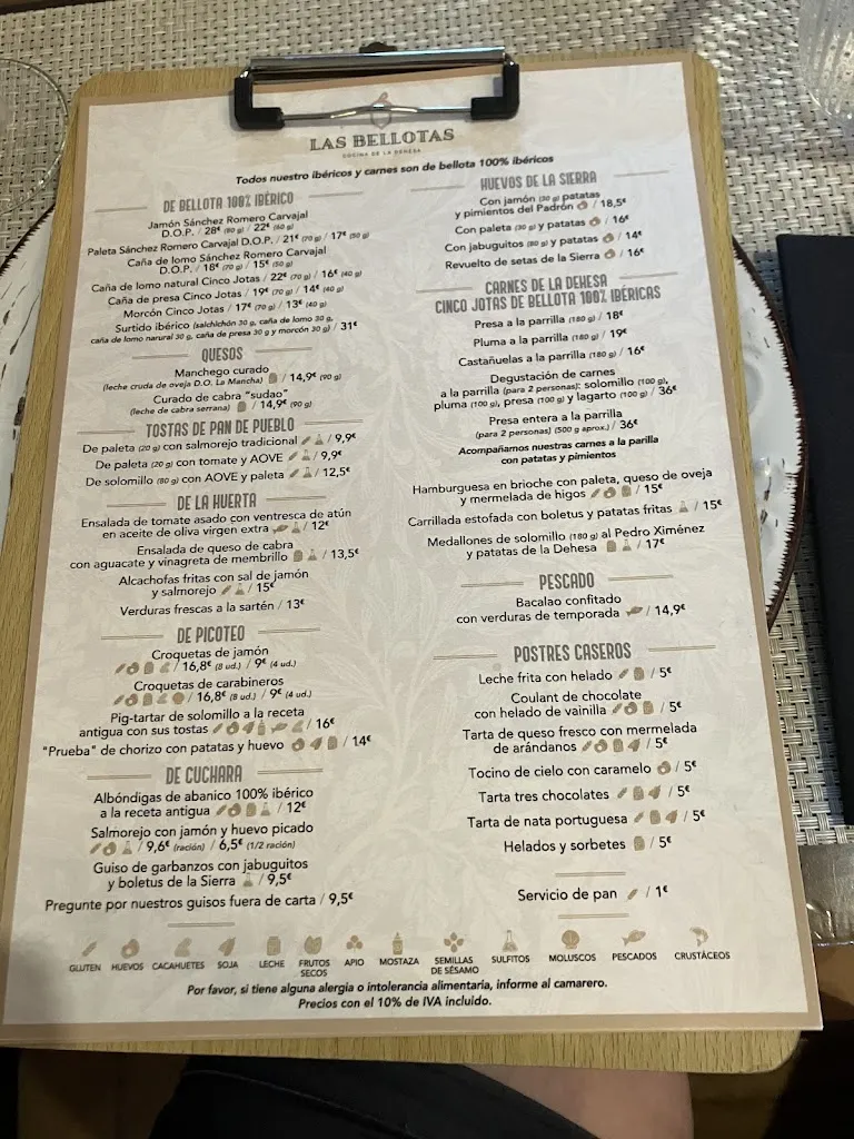 Menu_Restaurante Las Bellotas_Galaroza_image_4