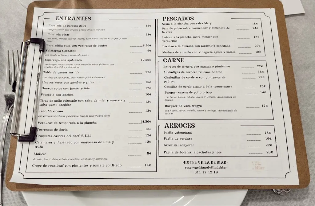 Menu_La Torreta Restaurante_Biar_image_2