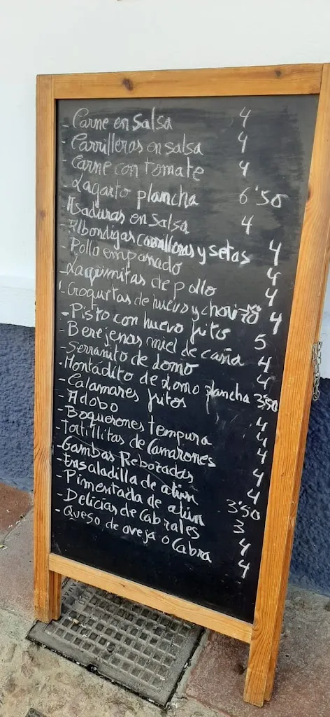 Menu_Bar Manolete_Higuera de la Sierra_image_3