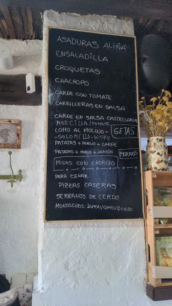 Menu_Bar El Molino_Higuera de la Sierra_image_2