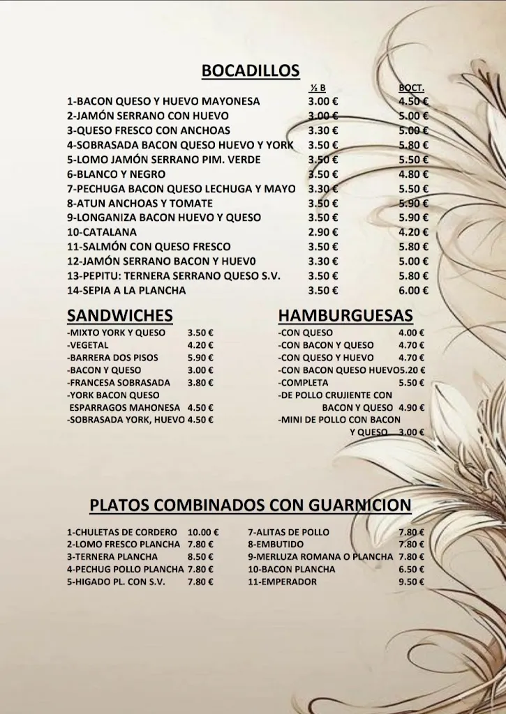 Menu_Cervecería Barrera | Biar_Biar_image_2