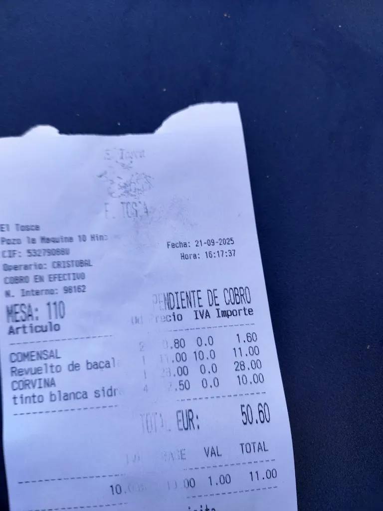 Fran González_Restaurante El Tosca_Hinojos_review