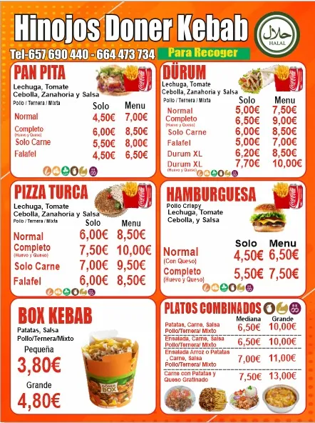 Menu_HINOJOS DONER KEBAB_Hinojos_image_2