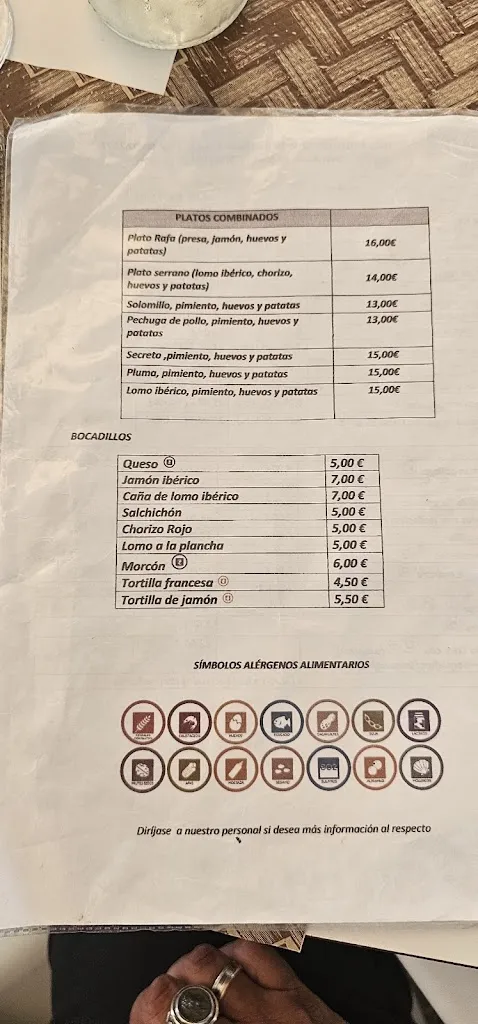 Menu_El Cruce Hostal-Restaurante_Marines Los_image_2