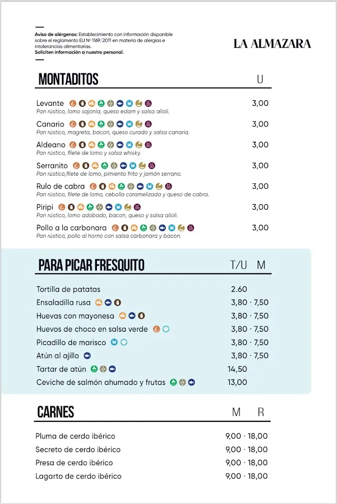 Menu_La Almazara_Gibraleón_image_1