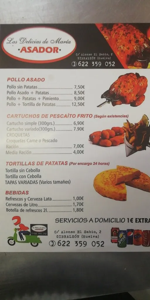 Menu_Asador Las Delicias de María_Gibraleón_image_2