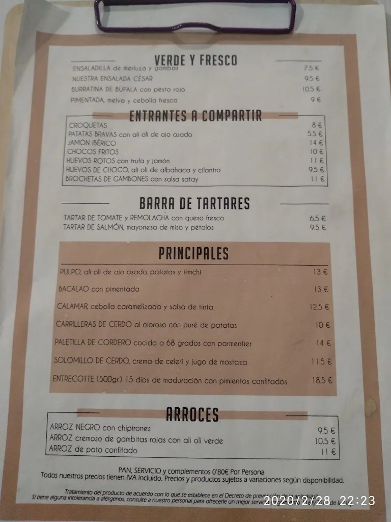 Menu_Restaurante Bar Jardín_Gibraleón_image_1