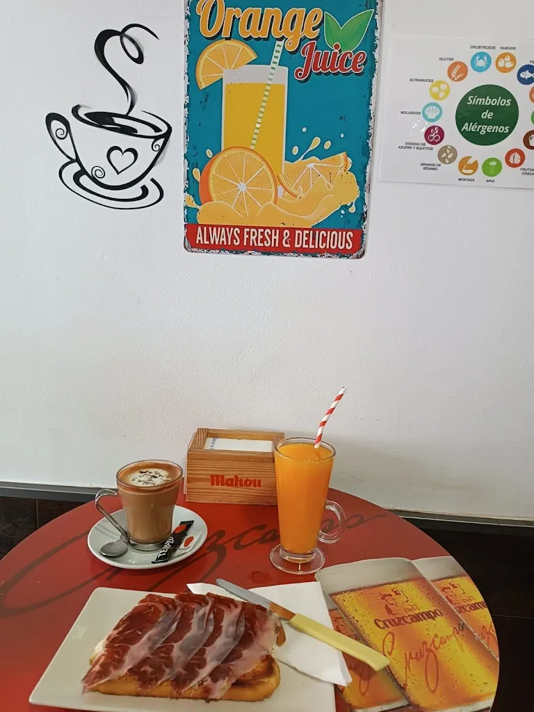 Menu_Cafetería Bar San Isidro 