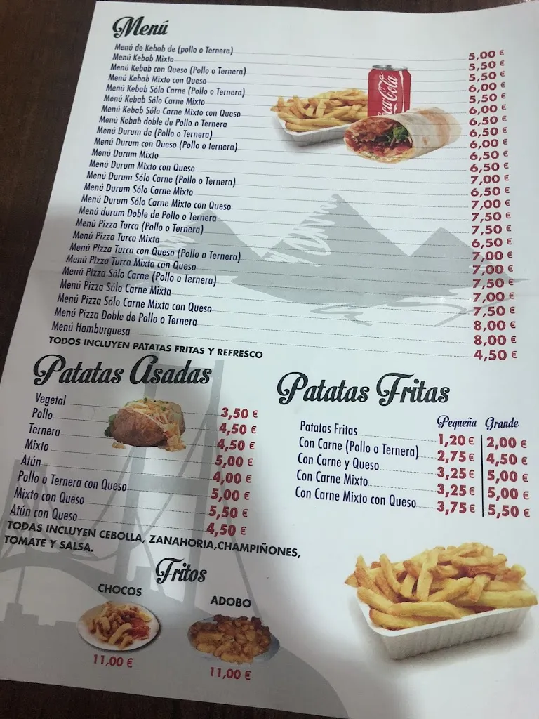 Menu_King Asía Kebab Gibraleon_Gibraleón_image_2