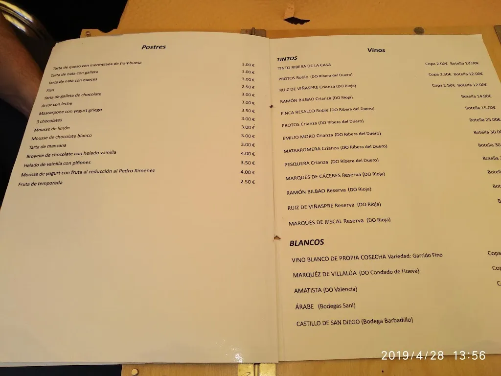 Menu_TABERNA GAZPACHO_Gibraleón_image_2