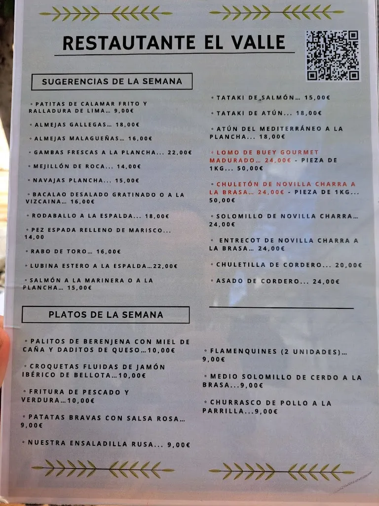 Carlos Alberto Gomes Vieira_Restaurante El Valle_Lucena del Puerto_review