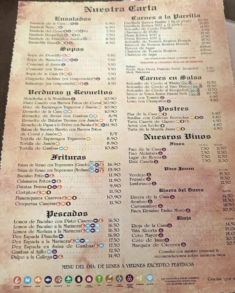 Menu_Restaurante El Cortijo Lucena _Lucena del Puerto_image_2