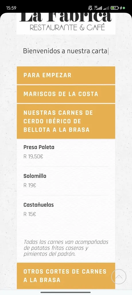 Menu_Restaurante La Fábrica_Minas de Riotinto_image_2